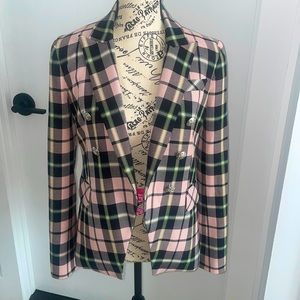 Veronica Beard Plaid Blazer